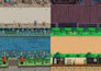 draw 2d pixel game art pixel character spritesheet animation pixel map tileset